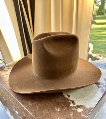 VINTAGE, WESTERN COWBOY HAT FROM LARRY MAHAN’S COLLECTION  - Image 1 of 4