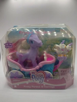 Bonita sombrilla My Little Pony G3 Crystal Princess con carro nueva en caja  Foto 1 de 4