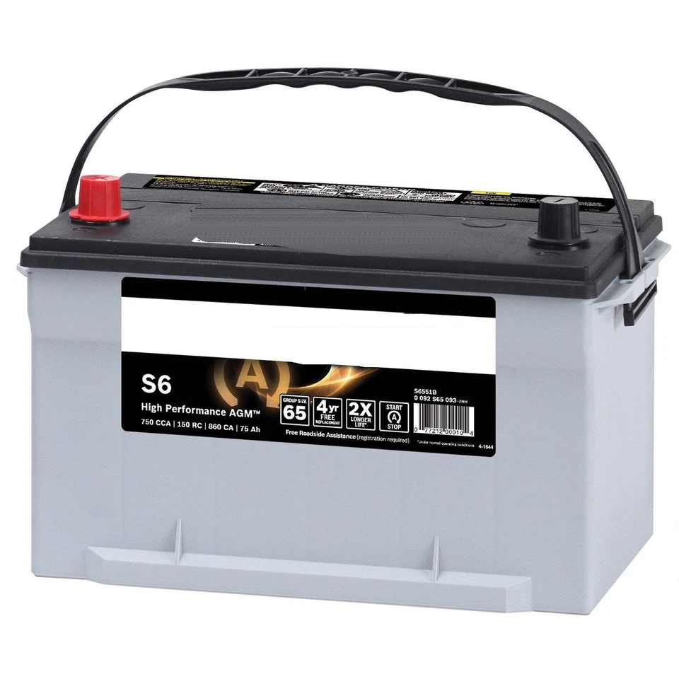 Vehicle Battery for 1987-2023 Ford F-150, F-250, F-350, E-350, Expedition - Image 1 of 1