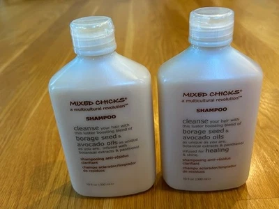 Lot of 2 Mixed Chicks Clarifying Shampoo all hair types 10 oz NEW - Image 1 of 4