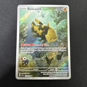 Pokemon Card Relicanth 173/162 Temporal Forces Holo Illustration Rare (NM) - Picture 1 of 3