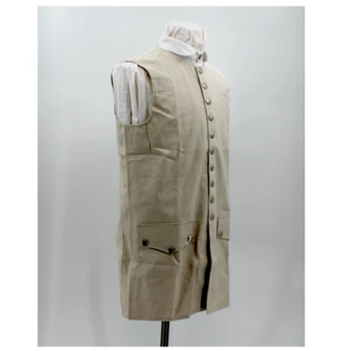 Osnaburg Colonial Waistcoat Size 46 / XL - Image 1 of 4