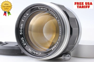 Tested [ MINT ] Canon 50mm f1.4 Lens LTM L39 Leica Screw Mount Lens From JAPAN - image 1 of 4