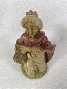 Vintage Wise Man Nativity Christmas Figurine Italy #084 Fontanini 3.25" - Picture 1 of 4
