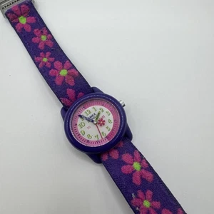 TIMEX Time Machines® T89022 Kinderuhr 29 mm lila Blumen - INDIGLO® - Bild 1 von 4