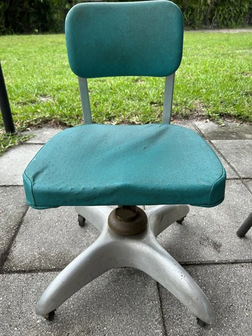 Vintage Goodform Aluminum Chair Original 1957 Mid Century *see Description Cover