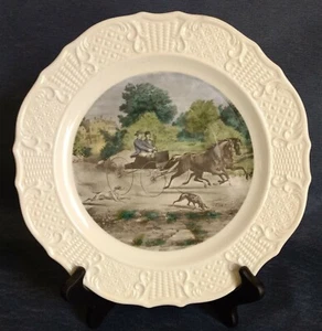 Currier and Ives Reproductions ~ Americana ~ “Life in the Country” ~ 10" PLATE - Picture 1 of 4