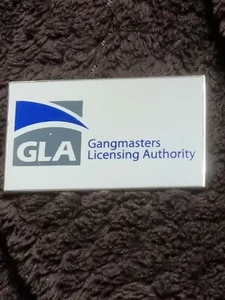 Gangmasters Licensing Authority Enamelled Badge Collectible Memorabilia - Picture 1 of 1