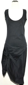 VIVIENNE WESTWOOD LONDON GOLD LABEL BODYCON LOW CUT BLACK KNOT DRESS UK 8 - Picture 1 of 4