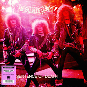 Destruction - Sentence Of Death European Violet Vinyl  (1984 - EU - Reissue)