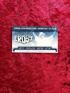 FROST (KID FROST) VISITENKARTE LATEIN HIP HOP ERINNERUNGSSTÜCKE NUR 1 - Bild 1 von 3