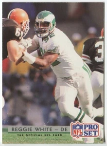 1992 Pro Set #287 Reggie White Philadelphia Eagles - Picture 1 of 2