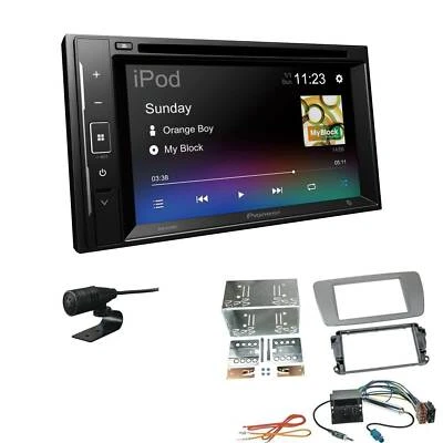 Pioneer 2-DIN Autoradio Bluetooth CD/DVD USB für Seat Ibiza IV dublingrey - Bild 1 von 4