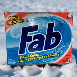 Detergente en polvo fabuloso limpieza profunda frescura duradera, 2,17 OZ 18 cargas 2000 - Imagen 1 de 6