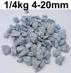 Glas blau-weiß beschichtet Glaskies Glasschotter Glassplitt Dekoglas Glassteine - Bild 1 von 2