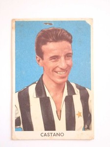 1959-60 Sidam Il Calcio Italiano Ernesto Castano Juventus #122