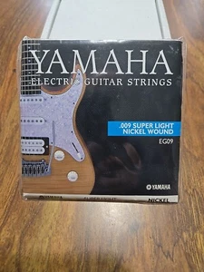 Yamaha Electric Guitar Strings - EG09 - .009 Regular Nickel Wound Super Light - Picture 1 of 2