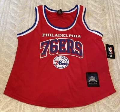 Philadelphia 76ers Jersey Womens Large Ultra Game Red NBA NWT - Image 1 of 4
