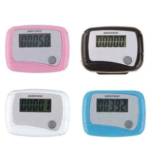 LCD Digital Step Pedometer Walking Calorie Counter Belt Run Distance C4D2 N1Y6 - Picture 1 of 15