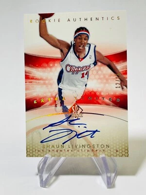SHAUN LIVINGSTON 2004-05 UD SP Authentic RC Rookie AUTO Extra Limited #'d/25 - Image 1 of 4