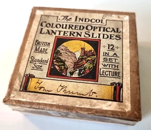 Tom Thumb Antique Complete Set of 12 Antique Magic Lantern Slides Primus c1890 - Picture 1 of 9