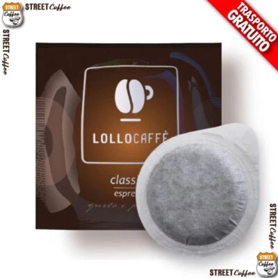 LOLLO CAFFE 50 150 300 600 900 1200 Cialde Filtro carta Caffè Lollo ESE 44m Miscela Classica