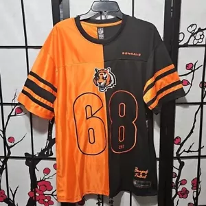 Cincinnati Bengals NFL Orange und Schwarz Bengals Trikot Größe Medium Neu mit Etikett - Bild 1 von 9