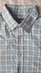 Vineyard Vines klassische Passform Murray Shirt kariert langarm Herren Größe L - Bild 1 von 7