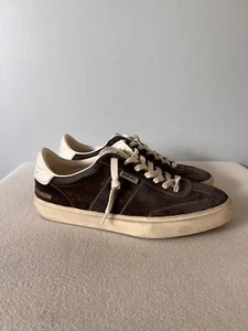 Zapatillas Golden Goose Soul Star - Talla 42 - Gamuza Marrón Oscuro - Hechas en Italia NUEVAS - Imagen 1 de 8