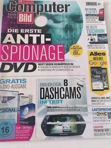 Computer Bild mit DVD (ungelesen) - Anti - Spionage, Dashcams, The Signal etc. - Bild 1 von 1