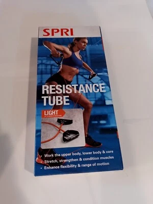 Luz Tubo Resistencia SPRI, Nuevo Paquete Sellado, Entrenamiento, Fortalecimiento  Foto 1 de 2