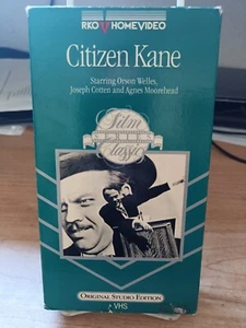 Citizen Kane VHS RARE RKO Home Video Slipcase Design Film Classics Series Welles - Picture 1 of 9