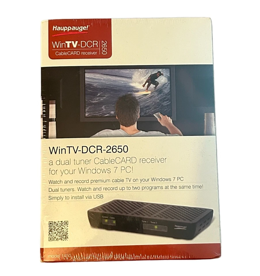 Hauppauge Wintv-dcr-2650 Dual Tuner CableCARD Receiver