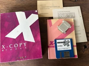 Commodore Amiga -X-COPY - Big Box -Original - very rare -CIB Dongle *b - Afbeelding 1 van 7