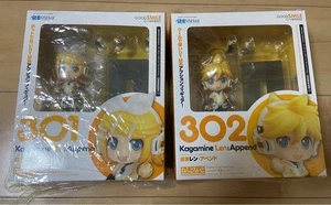 Nendoroid Kagamine Len: Append 302 y Kagamine Rin: Append 301 usado casi como nuevo - Imagen 1 de 2
