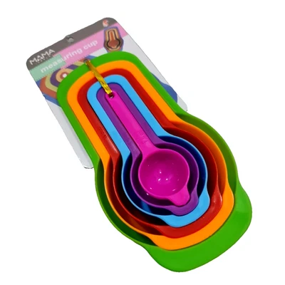 Mama Colourful Measuring Cup / Measuring Spoon Set (6pcs/pack) - Image 1 of 4
