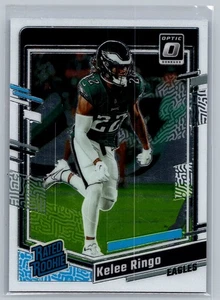 2023 Donruss Optic #282 KELEE RINGO Rated Rookie RC Eagles Lot (2) - Picture 1 of 2
