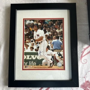 GABE KAPLER Signed MLB BASEBALL Photo 8x10 RED SOX Framed - Picture 1 of 6