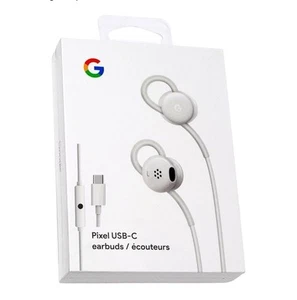 GOOGLE Earbuds Wired Headset USB-C, Compatible with Type-C Phones - White Color - Zdjęcie 1 z 3