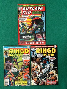 Outlaw Kid (1970) #12 + Ringo Kid (1970) #26, 30 Marvel Comics Western - Bild 1 von 1
