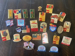 Olympic Huge Lot Pins Athens, Sydney, Atlanta, Bejing Multi Sports Coke Sponsor - Picture 1 of 5