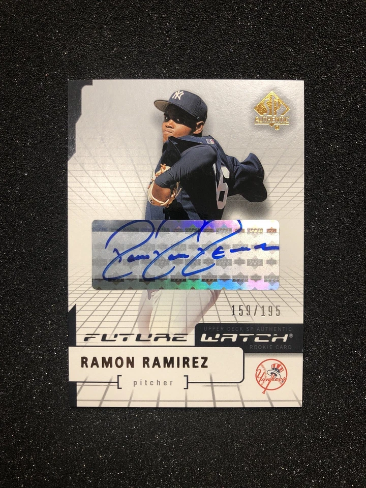 RAMON RAMIREZ 2004 Upper Deck SP Authentic FUTURE WATCH AUTOGRAPH #179 159/195 - Image 1 of 4