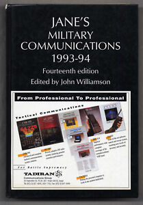 Jane's Military Communications 1993-94 Fourteenth Edition Hardcover VGC++