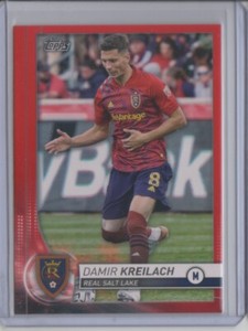 2020 Topps MLS Red #90 Damir Kreilach 01/10 - Flat S/H