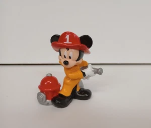 Disney Mickey Mouse Fireman Fire Hose Hydrant 2.5 inch PVC Figure Applause - Picture 1 of 6