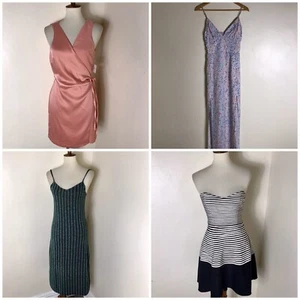 Women 4 Dresses Size S Small Nordstrom Brands Parker AFRM Lot Bundle NWT - Picture 1 of 12