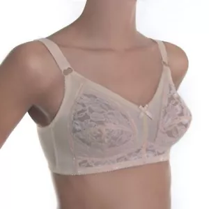 Sassa 11000 Damen Soft-BH ohne Bügel Ungepolstert Beige Neu - Bild 1 von 2