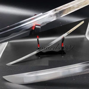 Espada japonesa en blanco Katana Full Tang de acero al carbono 1095 Bare Blade lista para la batalla - Imagen 1 de 7