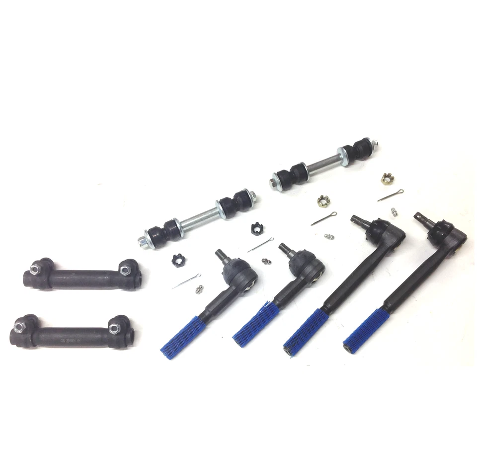 Kit de dirección HD de extremos, eslabones y mangas de varilla de amarre para Chevrolet El Camino 64 - 69 Foto 1 de 4