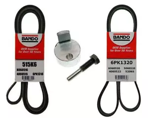 Serpentine Belts W/ Installation Tool For Mazda 3 2.0L 2.3L 2004 05 06 07 2009 - Picture 1 of 7